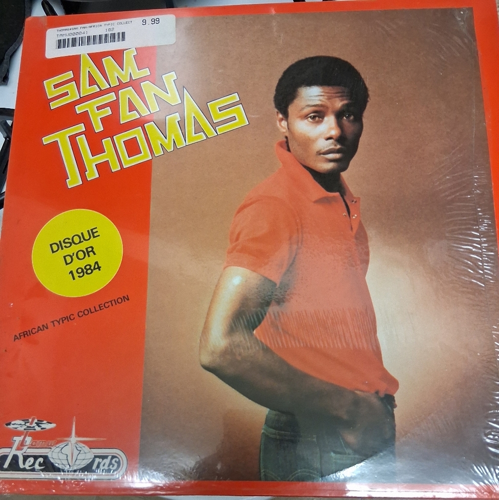 Sam Fan Thomas Vinyl Record ĹP Cameroon, African Typic Collection